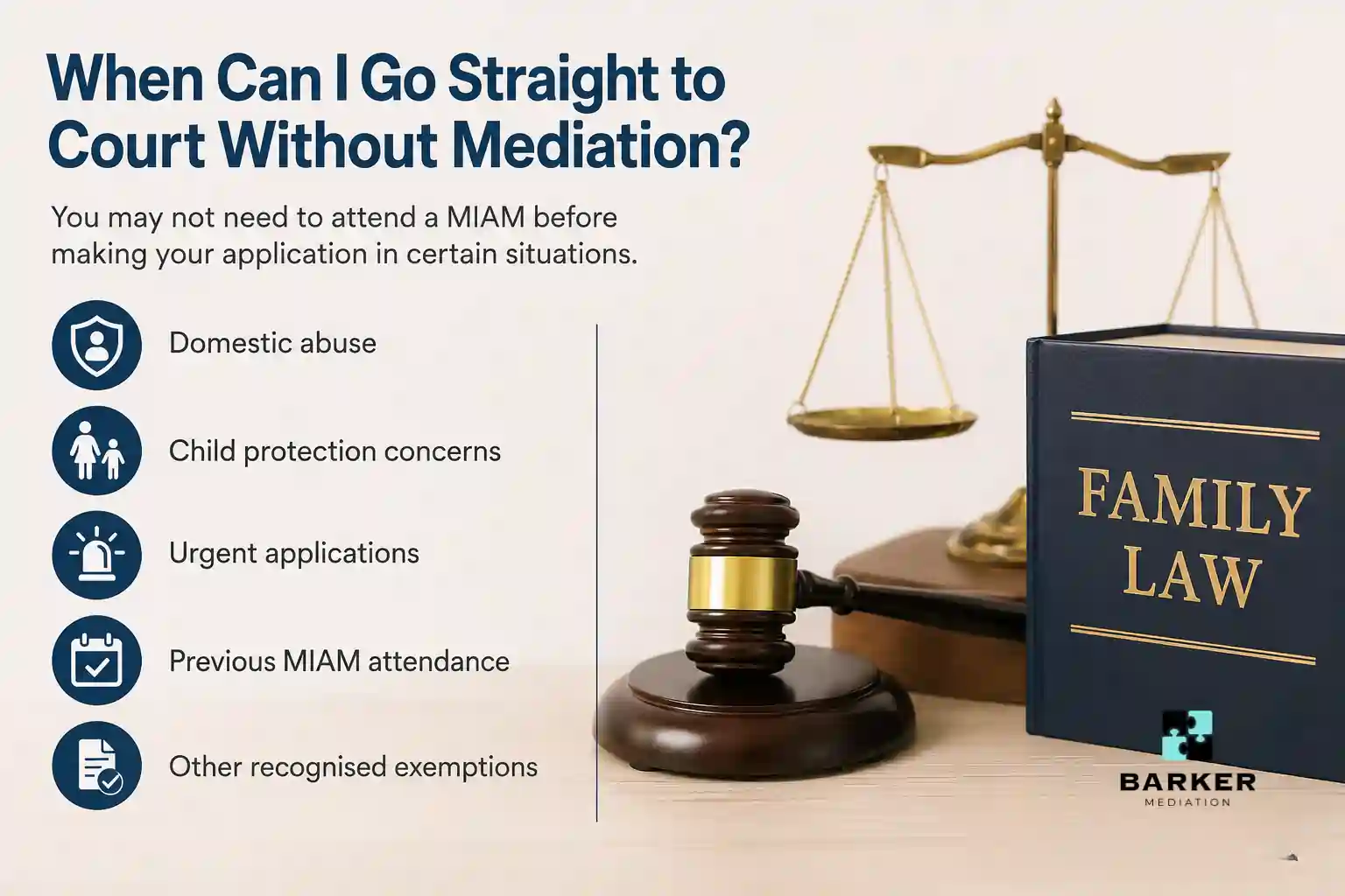 When Can I Go Straight to Court Without Mediation Crewe?